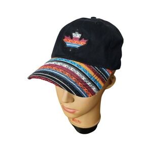 Vintage ROOTS Canada Baseball Hat Cap Embroidered Bill Leaf Y2K Cotton One Size